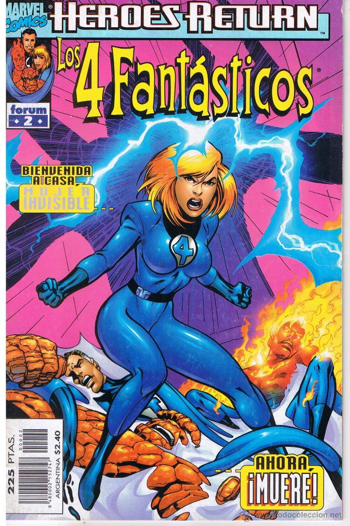 C&oacute;mics: LOS 4 FANTASTICOS. HEROES RETURN. NUMERO 2. FORUM - Foto 1