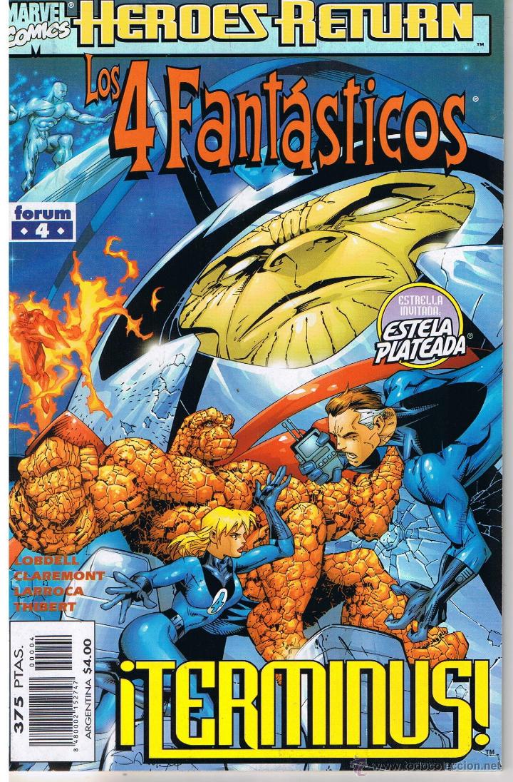 C&oacute;mics: LOS 4 FANTASTICOS. HEROES RETURN. NUMERO 4. FORUM - Foto 1