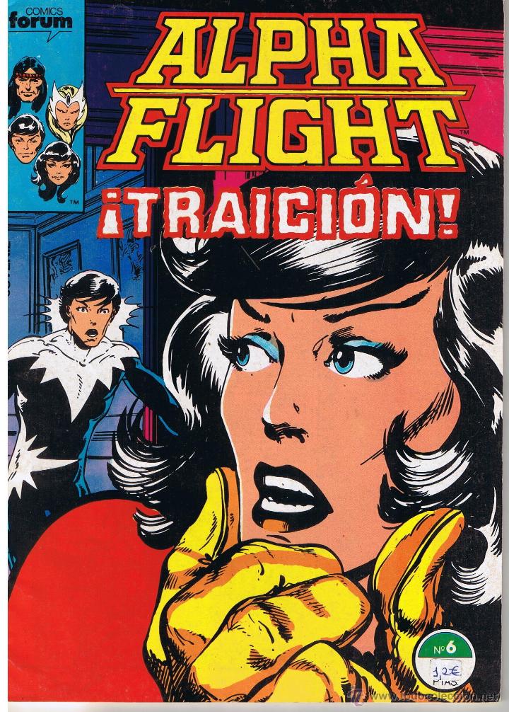 C&oacute;mics: ALPHA FLIGHT. NUMERO 6. &iexcl;TRAICI&Oacute;N!.  FORUM - Foto 1