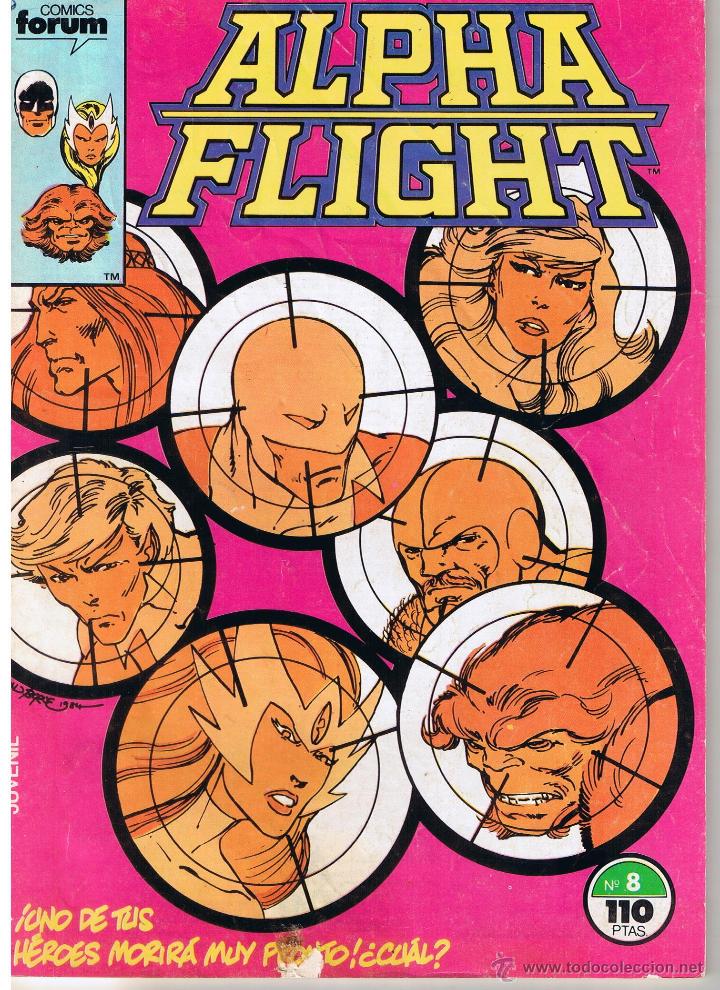 C&oacute;mics: ALPHA FLIGHT. NUMERO 8. FORUM - Foto 1