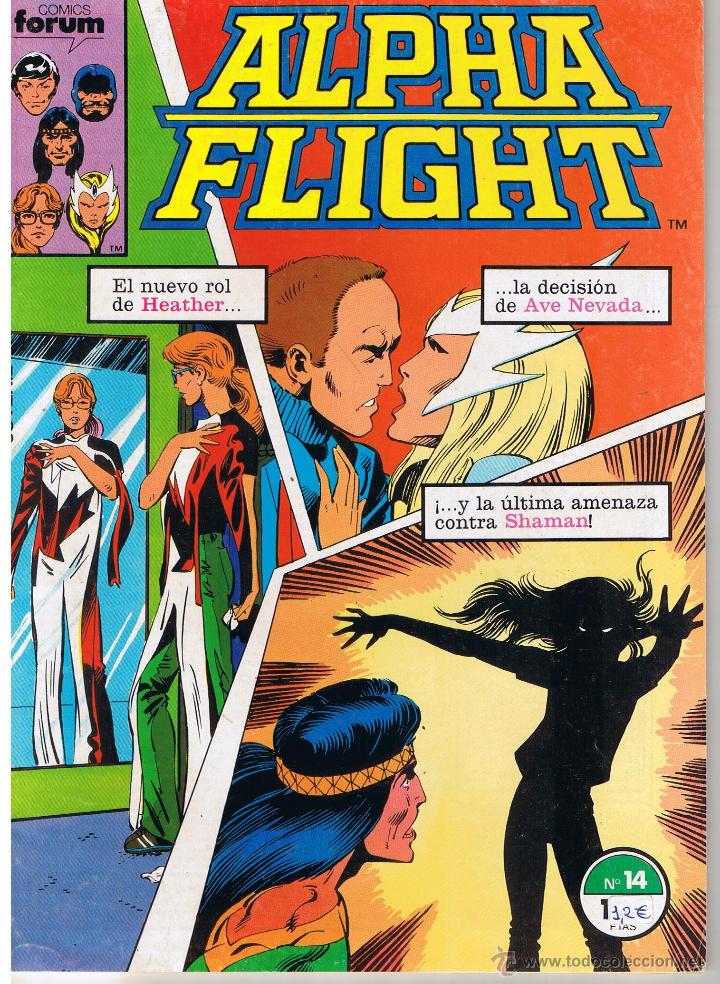 C&oacute;mics: ALPHA FLIGHT. NUMERO 14. FORUM - Foto 1