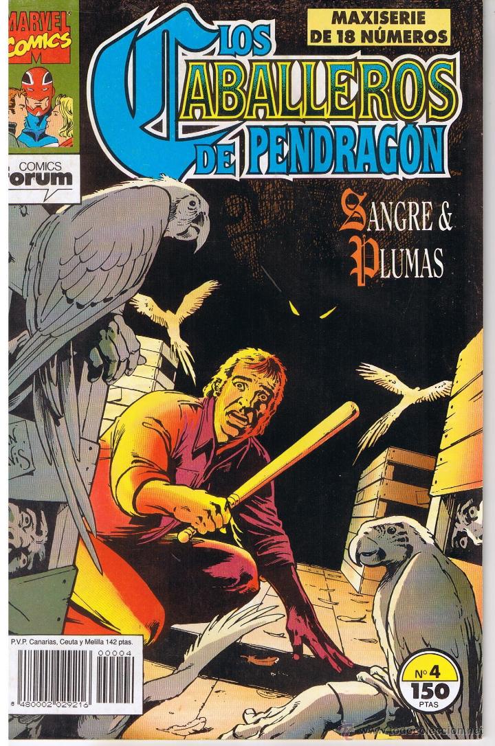 C&oacute;mics: LOS CABALLEROS DE PENDRAG&Oacute;N. MAXISERIE DE 18 NUMEROS. NUMERO 4. FORUM - Foto 1