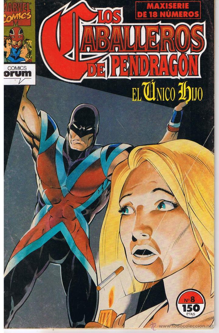 C&oacute;mics: LOS CABALLEROS DE PENDRAG&Oacute;N. MAXISERIE DE 18 NUMEROS. NUMERO 8. FORUM - Foto 1