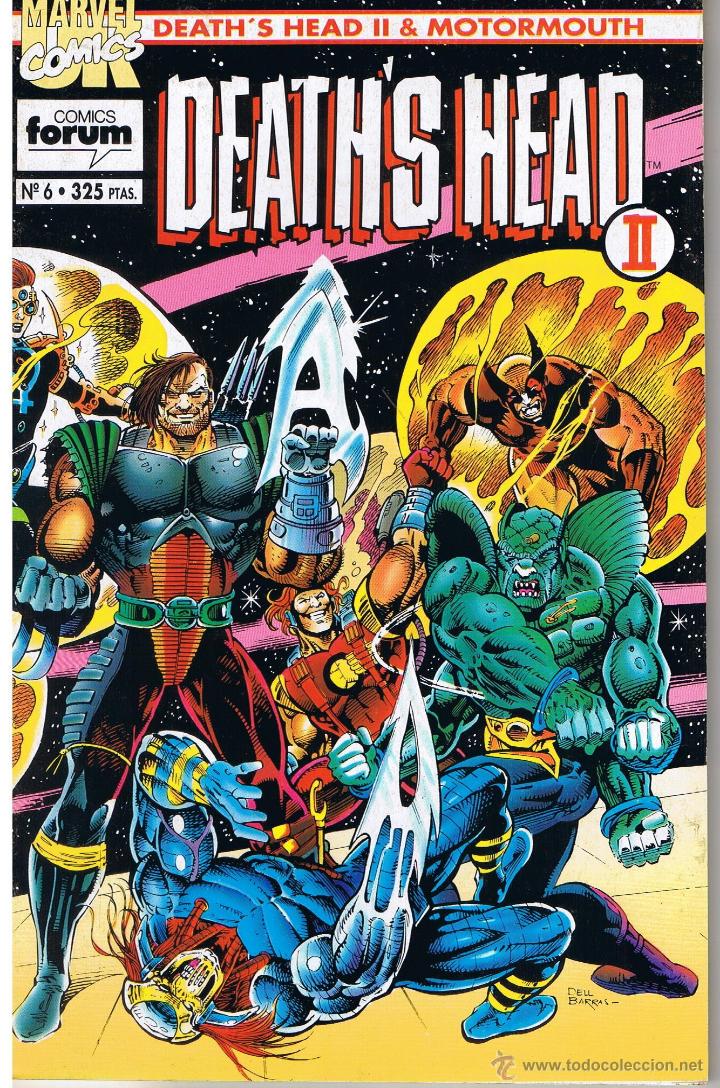 C&oacute;mics: DEATH&acute;S HEAD. NUMERO 6. FORUM - Foto 1