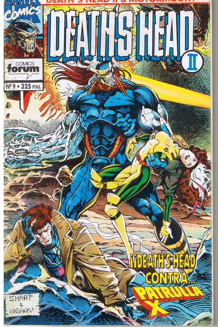 C&oacute;mics: DEATH&acute;S HEAD. NUMERO 9. FORUM - Foto 1