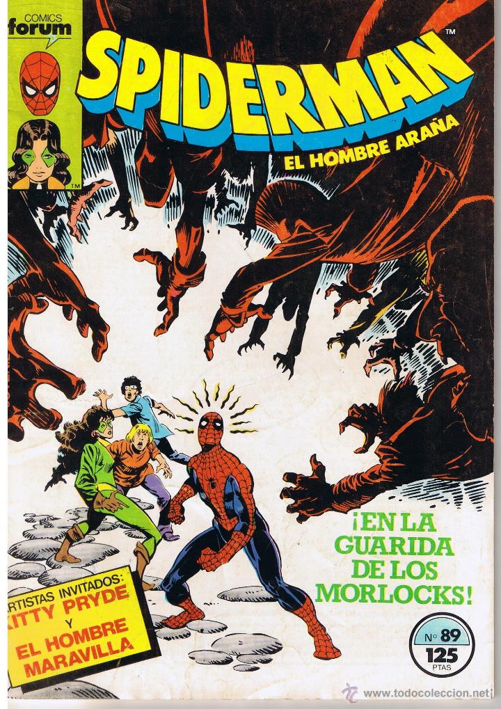 C&oacute;mics: SPIDERMAN. EL HOMBRE ARA&Ntilde;A. NUMERO 89. FORUM - Foto 1