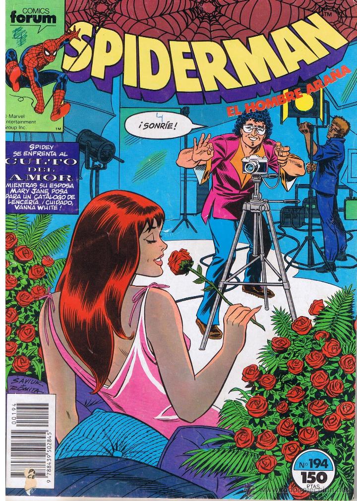 C&oacute;mics: SPIDERMAN. EL HOMBRE ARA&Ntilde;A. NUMERO 194. FORUM - Foto 1