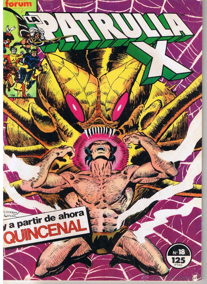 C&oacute;mics: PATRULLA X.. NUMERO 18. FORUM - Foto 1