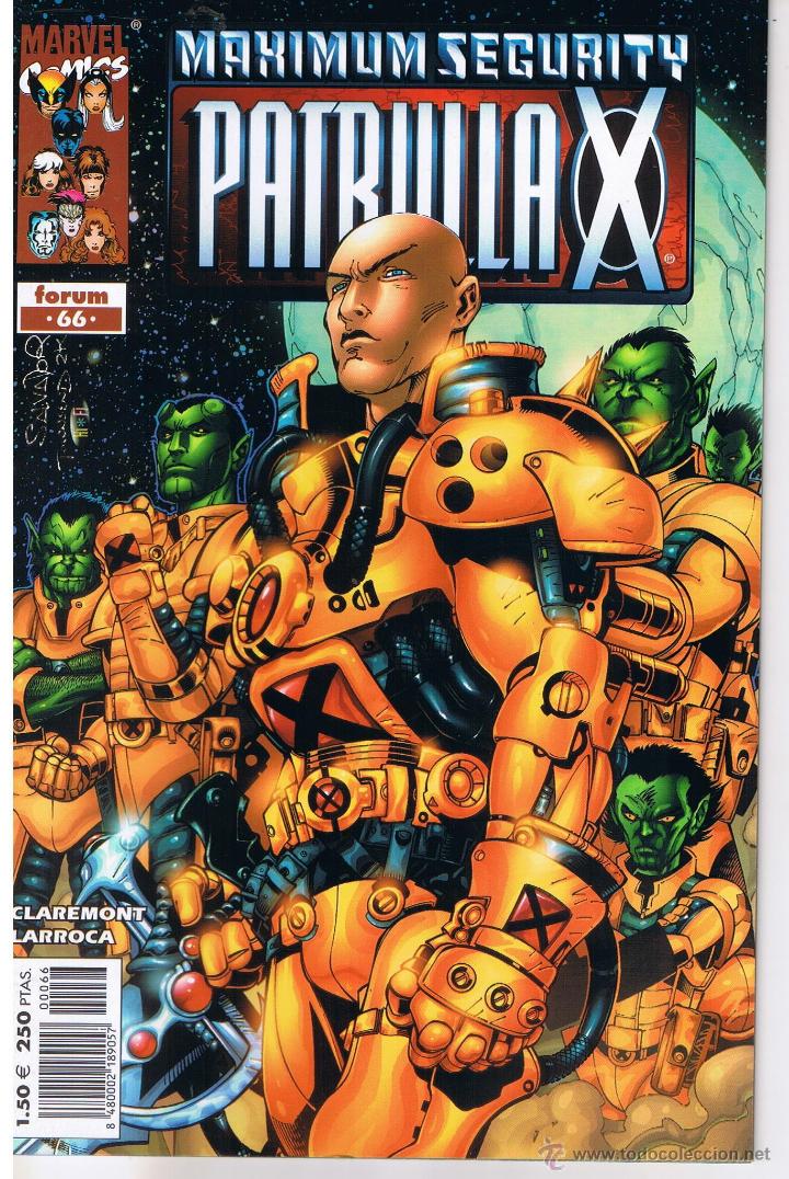 C&oacute;mics: PATRULLA X. VOLUMEN II. NUMERO 66. FORUM - Foto 1