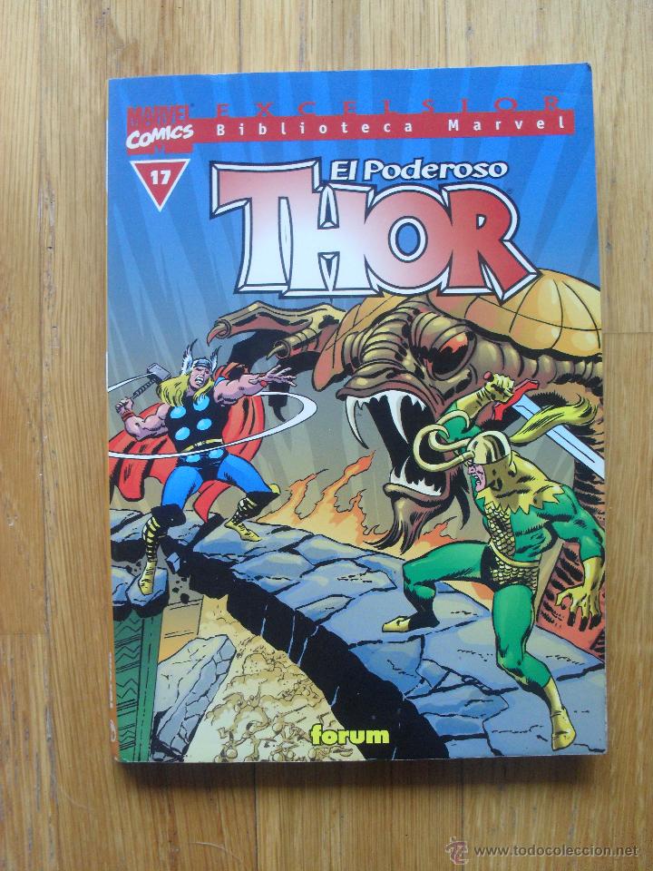 Comics : EL PODEROSO THOR, Biblioteca Marvel Numero 17