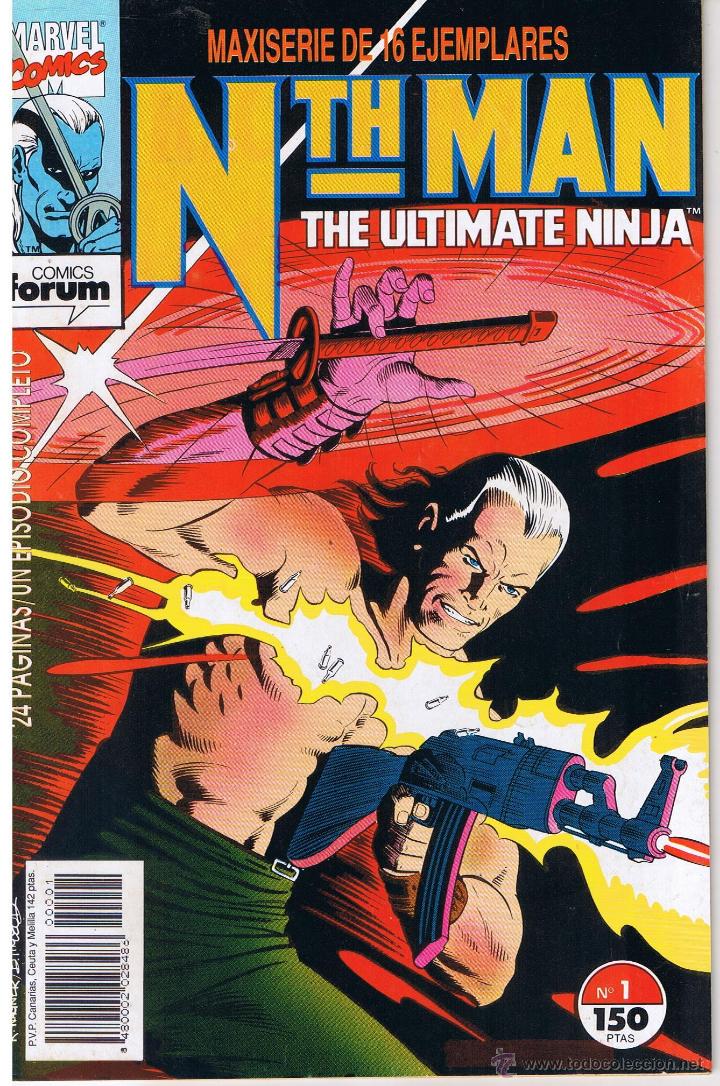 C&oacute;mics: NTH MAN. NUMERO 1. EL ULTIMATE NINJA. FORUM. - Foto 1
