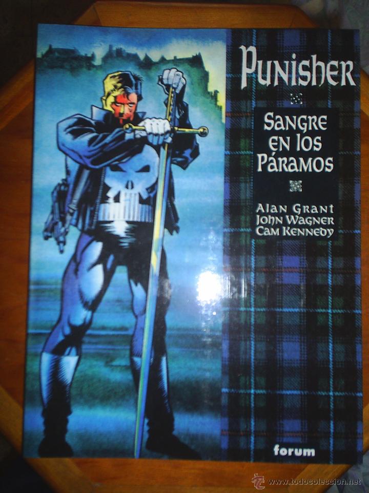 C&oacute;mics: punisher sangre en los p&aacute;ramos novela gr&aacute;fica - Foto 1