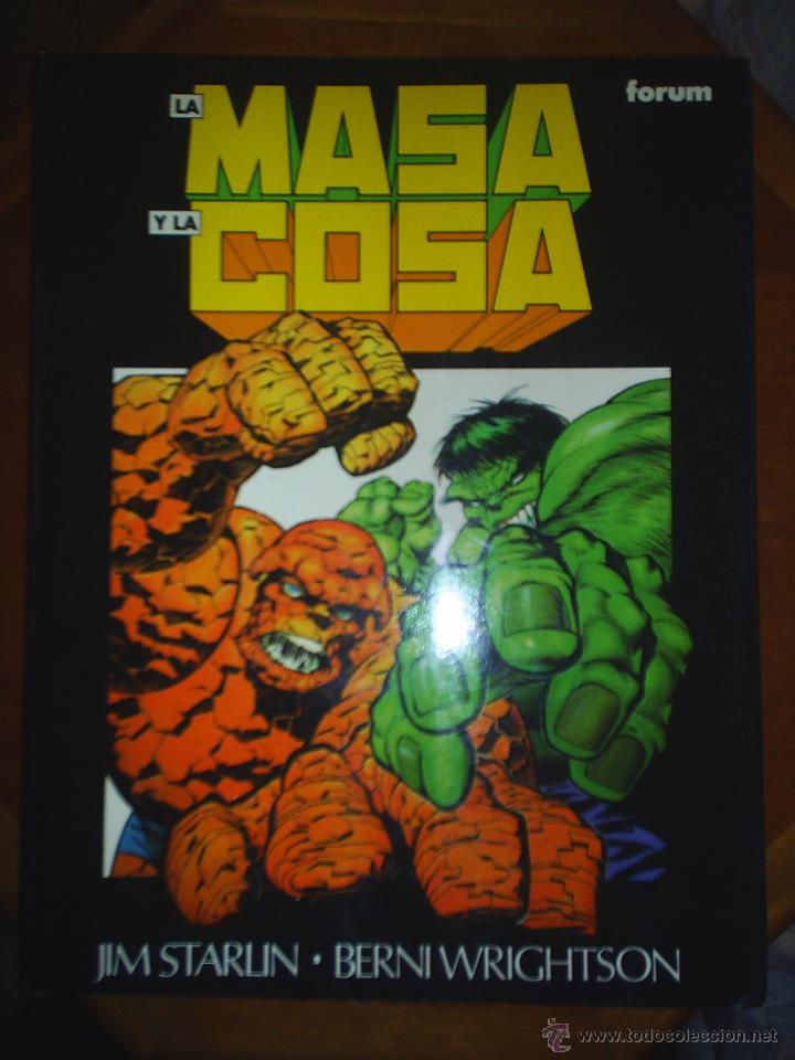 C&oacute;mics: la masa y la cosa novela gr&aacute;fica - Foto 1