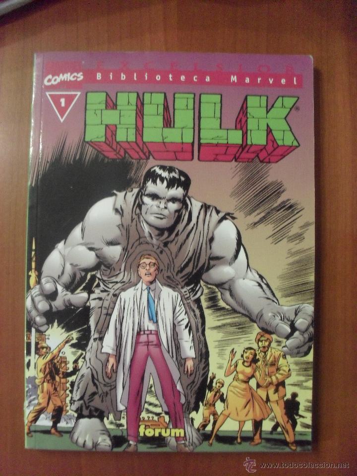 C&oacute;mics: HULK, Numero 1, Biblioteca Marvel, - Foto 1