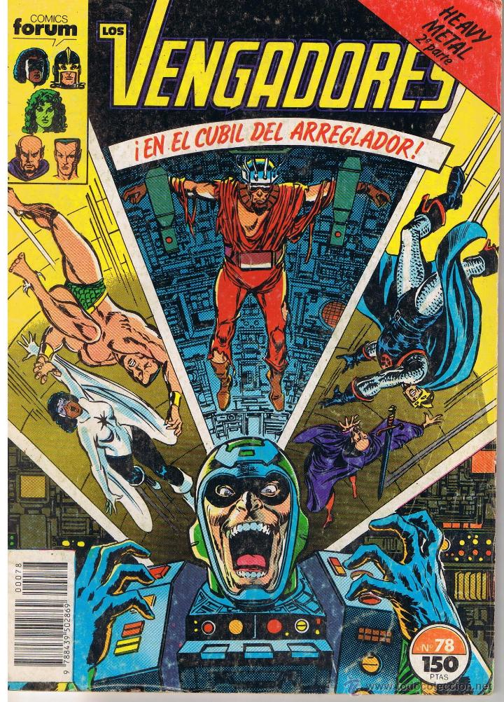 C&oacute;mics: LOS VENGADORES. NUMERO 78. FORUM - Foto 1