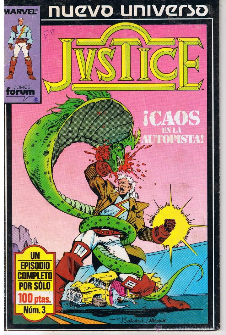 C&oacute;mics: JUSTICE. NUMERO 3. FORUM - Foto 1