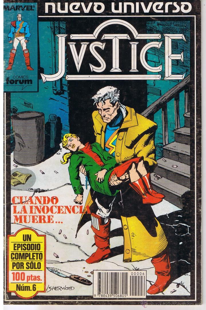 C&oacute;mics: JUSTICE. NUMERO 6. FORUM - Foto 1