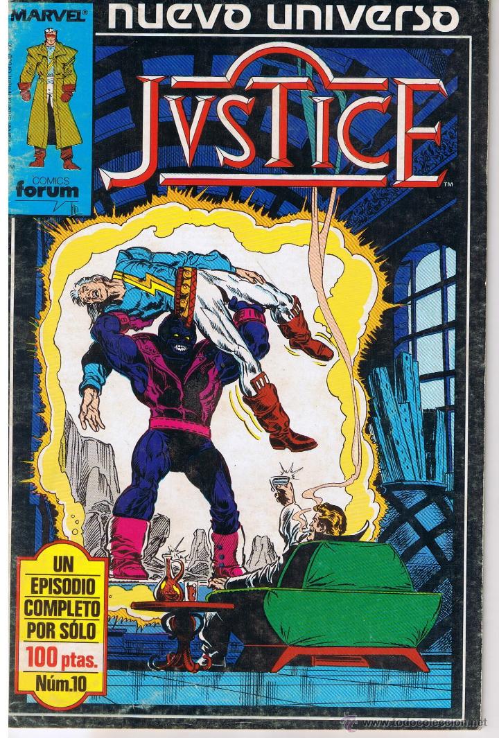 C&oacute;mics: JUSTICE. NUMERO 10. FORUM - Foto 1