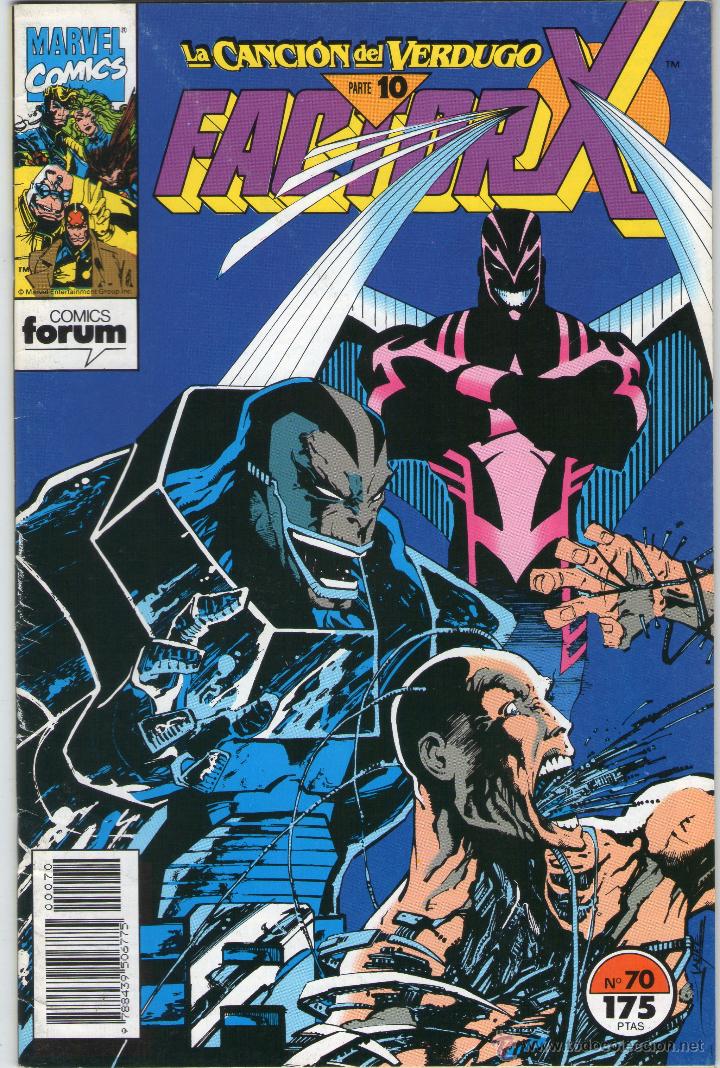 C&oacute;mics: FACTOR X - N&ordm; 70 - COMICS FORUM - PLANETA DE AGOSTINI - A&Ntilde;O 1993. - Foto 1