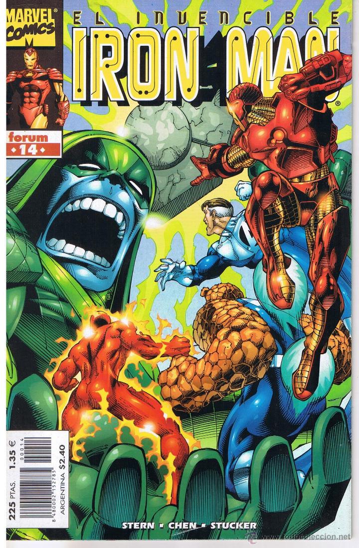 C&oacute;mics: IRON MAN. EL INVENCIBLE. NUMERO 14. FORUM - Foto 1