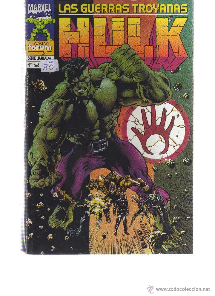C&oacute;mics: Hulk Las Guerras Troyanas Completa 6 N&uacute;meros - CJ66 - Foto 1