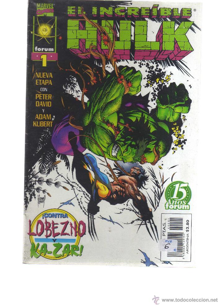C&oacute;mics: El increible Hulk N&ordm; 1 Forum - CJ66 - Foto 1