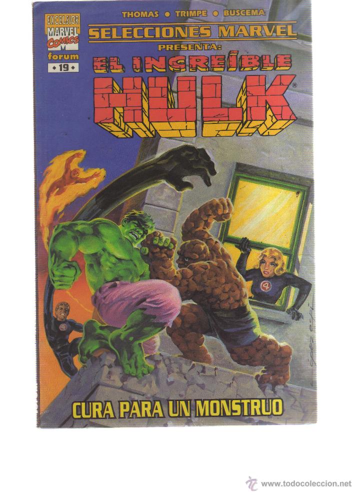 C&oacute;mics: El increible Hulk N&ordm; 19 Forum (Selecciones Marvel) - CJ66 - Foto 1