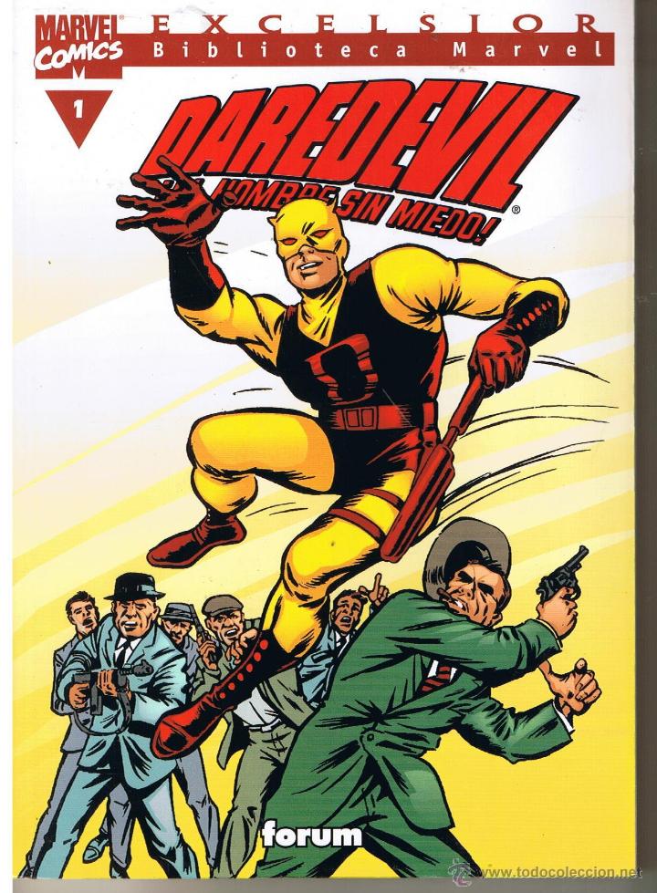 C&oacute;mics: DAREDEVIL. NUMERO 1. BIBLIOTECA MARVEL EXCELSIOR. (TAMA&Ntilde;O TACO). FORUM - Foto 1