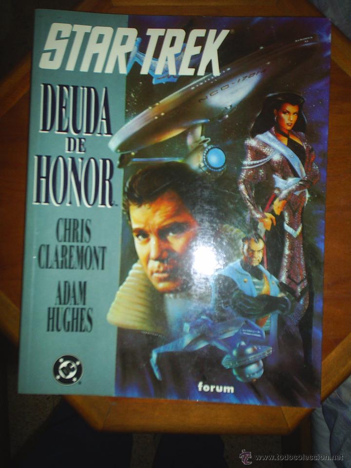 C&oacute;mics: star trek 'deuda de honor' novela gr&aacute;fica