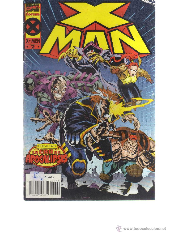 C&oacute;mics: X-MAN N&Uacute;MERO 2 - CJ17 - Foto 1