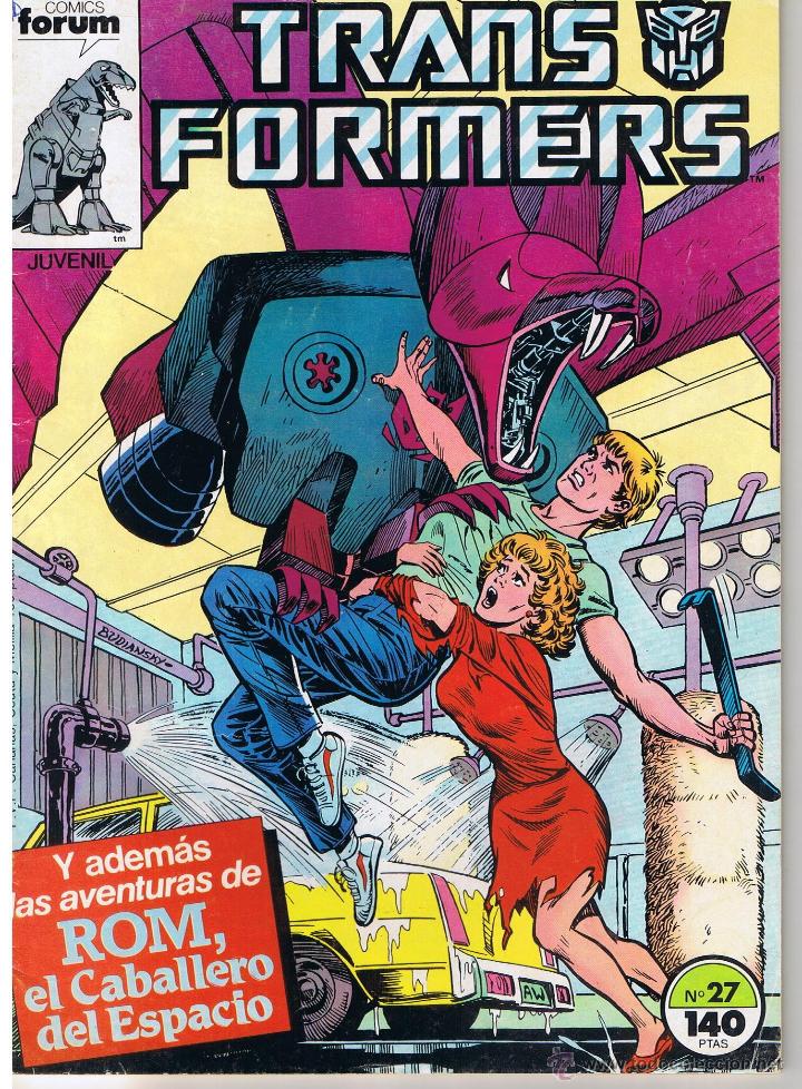 C&oacute;mics: TRANSFORMERS. NUMERO 27. FORUM - Foto 1