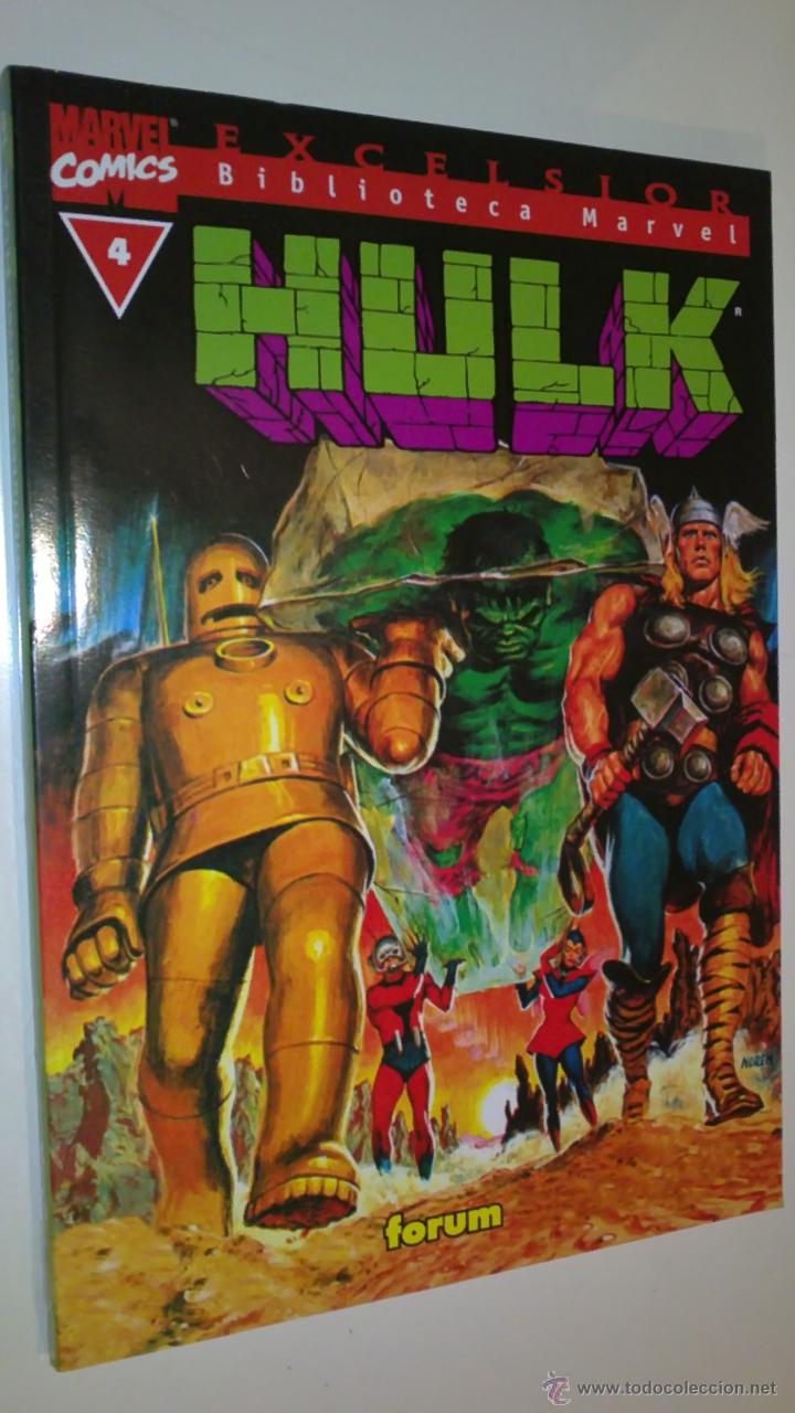 C&oacute;mics: BIBLIOTECA MARVEL HULK N&ordm; 4 - Foto 1