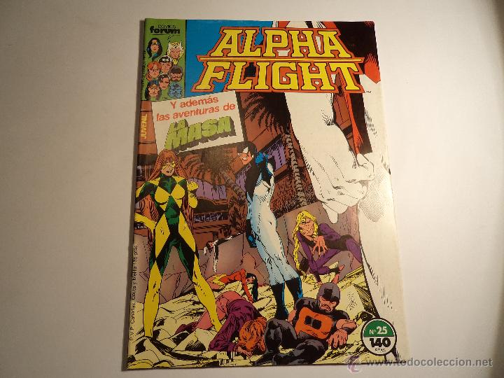 C&oacute;mics: Alpha Flight. n&ordm; 25. Forum. (a-5) - Foto 1