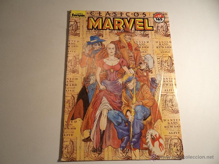C&oacute;mics: Cl&aacute;sicos Marvel. n&ordm; 27. Forum. (a-7) - Foto 1