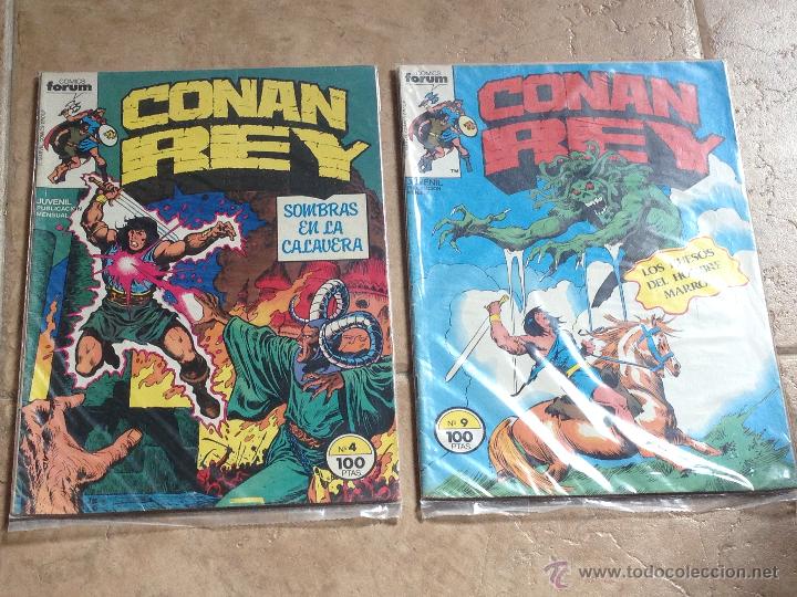 C&oacute;mics: LOTE 2 TEBEOS CONAN REY - COMICS FORUM - N&ordm;. 4 Y 9 - MARVEL - COMIC - Foto 1