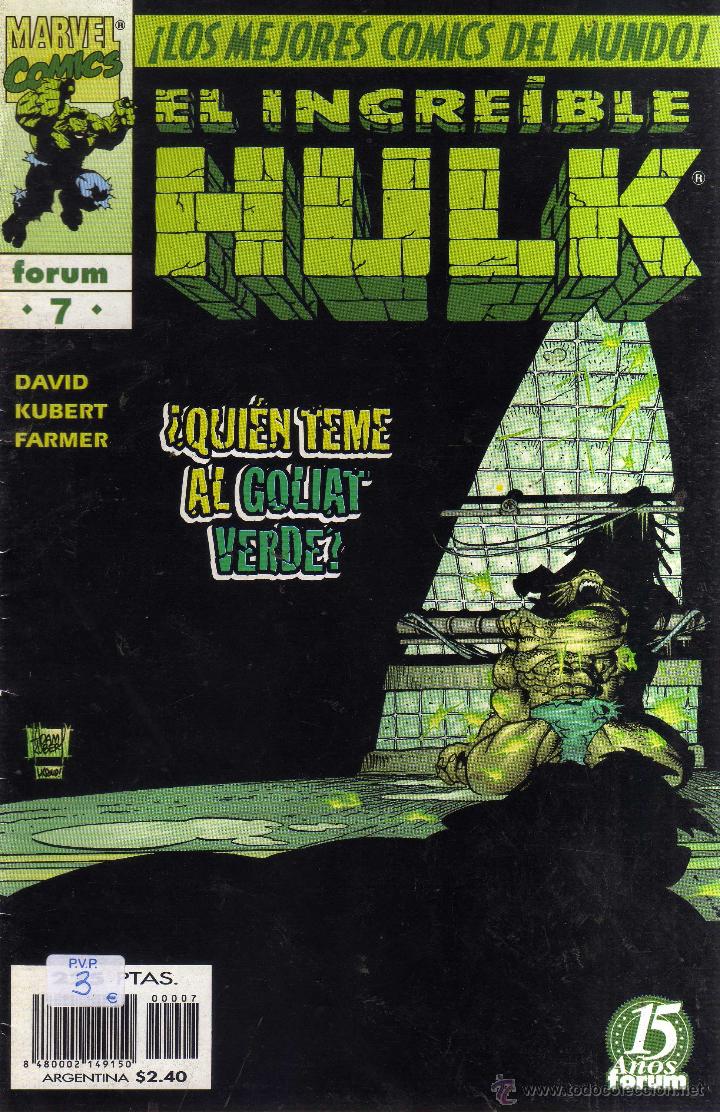 C&oacute;mics: El increible Hulk N&ordm; 7 - CJ80 - Foto 1