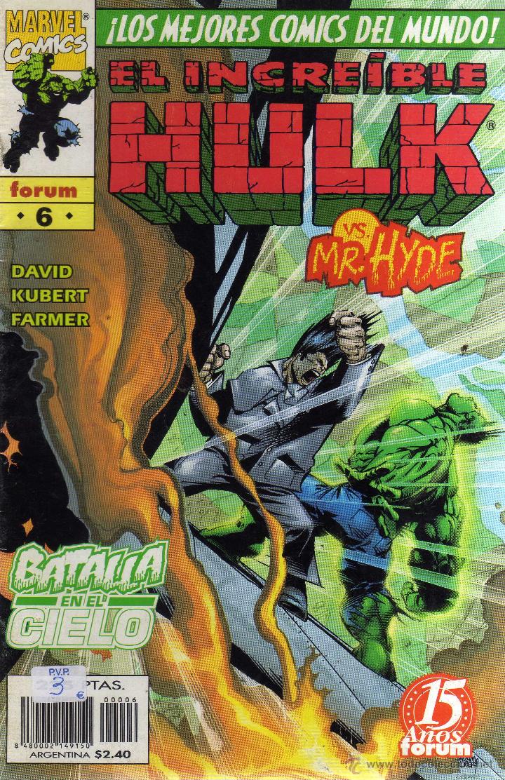C&oacute;mics: El increible Hulk N&ordm; 6 - CJ80 - Foto 1
