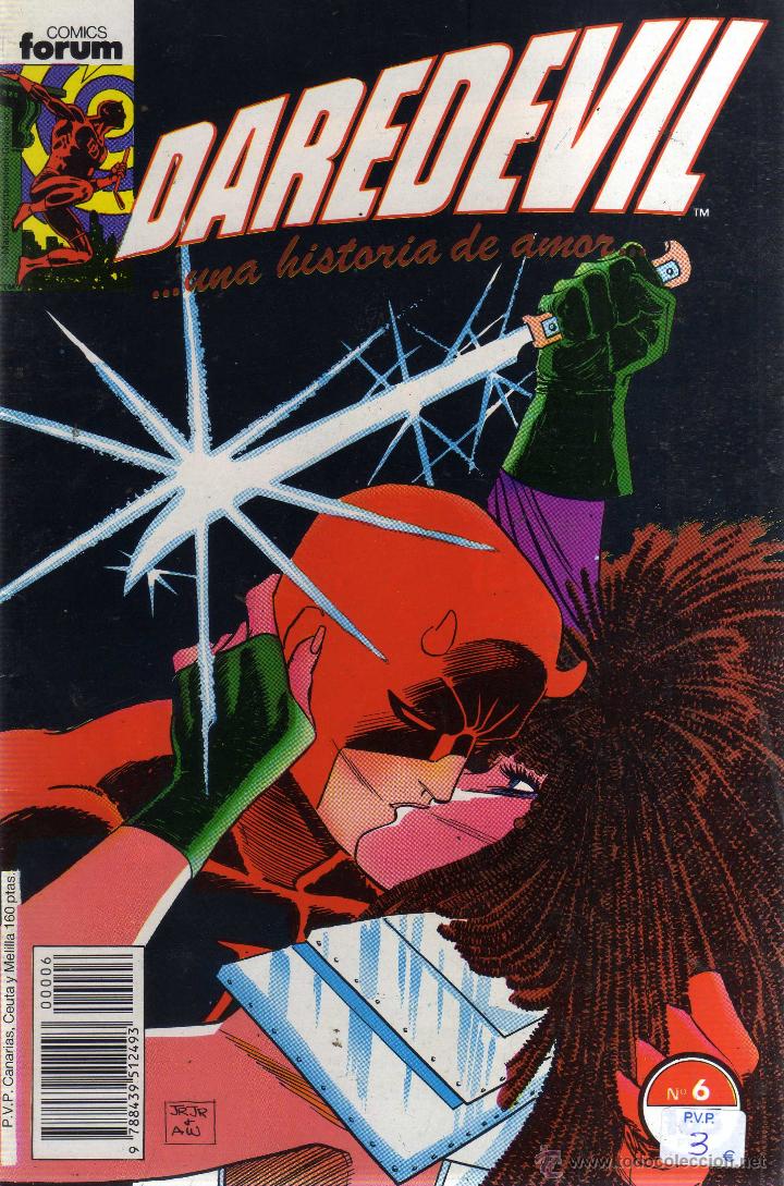 C&oacute;mics: DAREDEVIL UNA HISTORIA DE AMOR N&ordm;6 - CJ85 - Foto 1