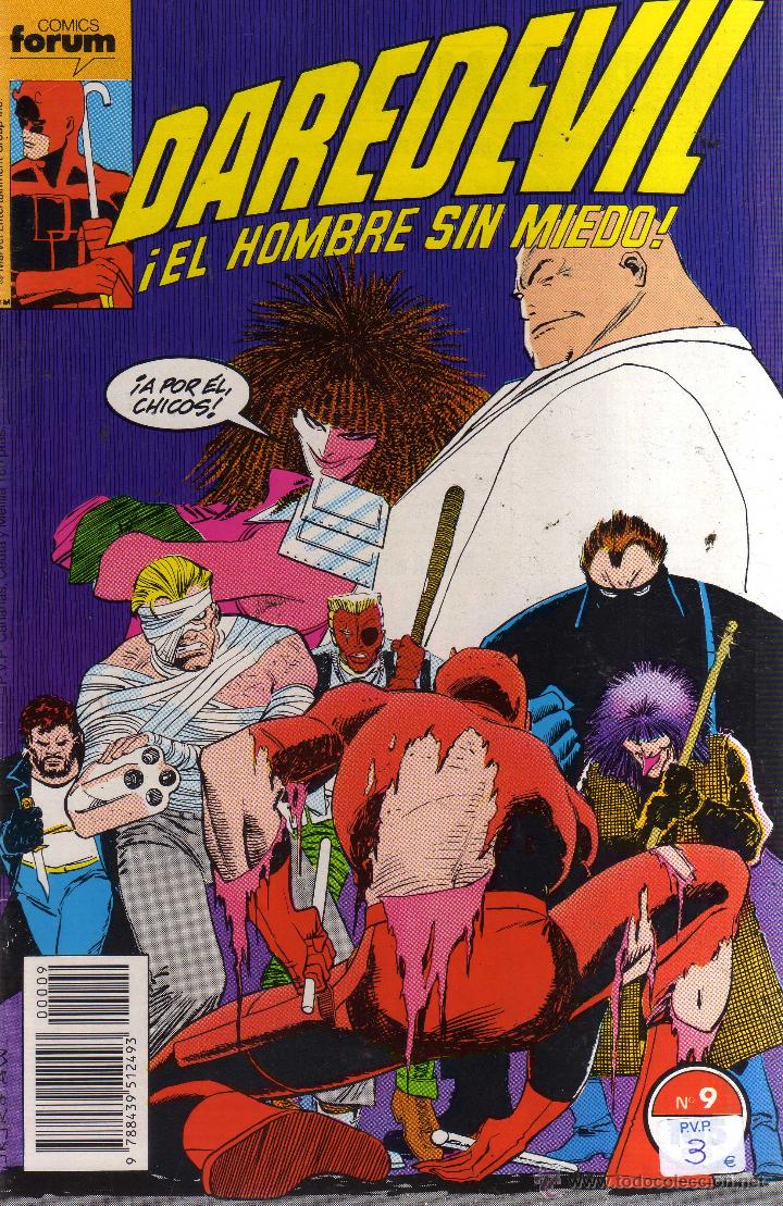 C&oacute;mics: DAREDEVIL &iexcl;EL HOMBRE SIN MIEDO! N&ordm; 9 - CJ85 - Foto 1