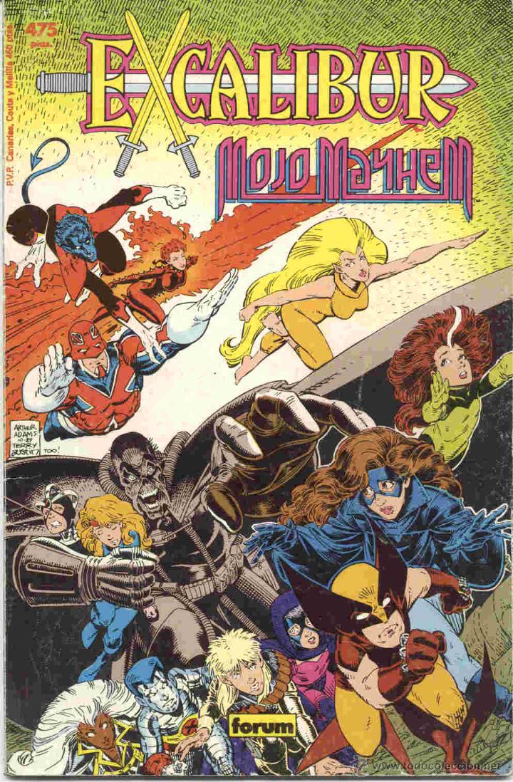 C&oacute;mics: Excalibur: Mojo Mayhem n&uacute;mero 8 - Foto 1