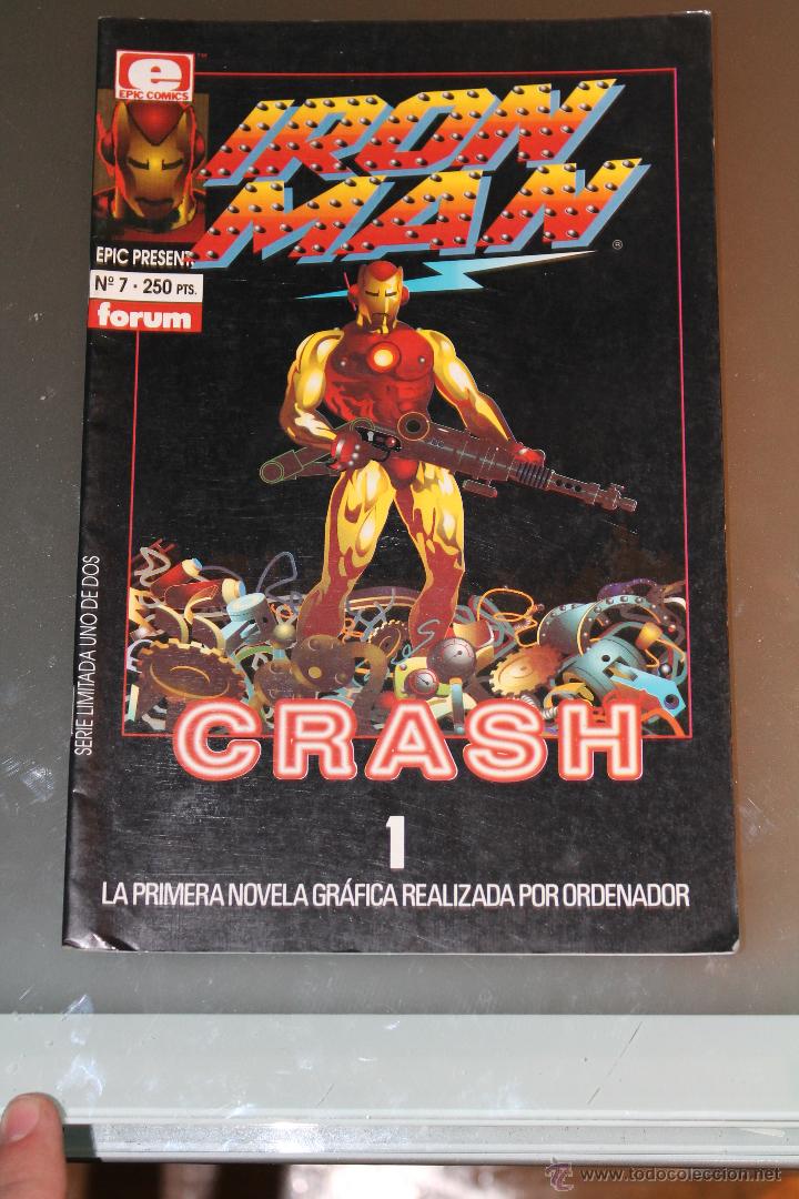 C&oacute;mics: Iron Man Crash 1 Epic Comics - Foto 1