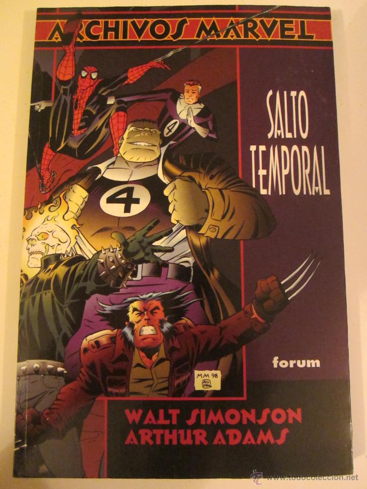 C&oacute;mics: ARCHIVOS MARVEL SALTO TEMPORAL - Foto 1