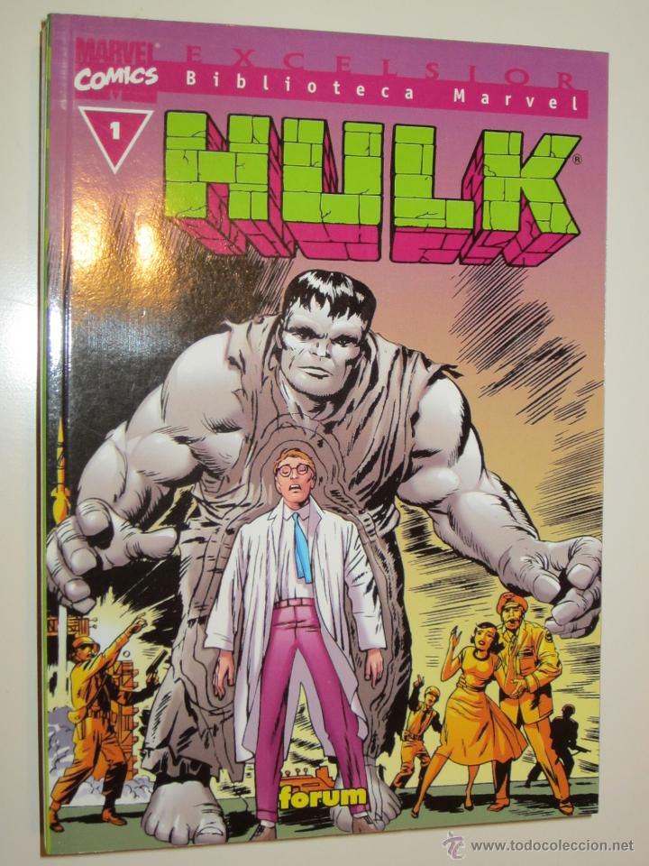 C&oacute;mics: BIBLIOTECA MARVEL HULK N&ordm; 1 - Foto 1