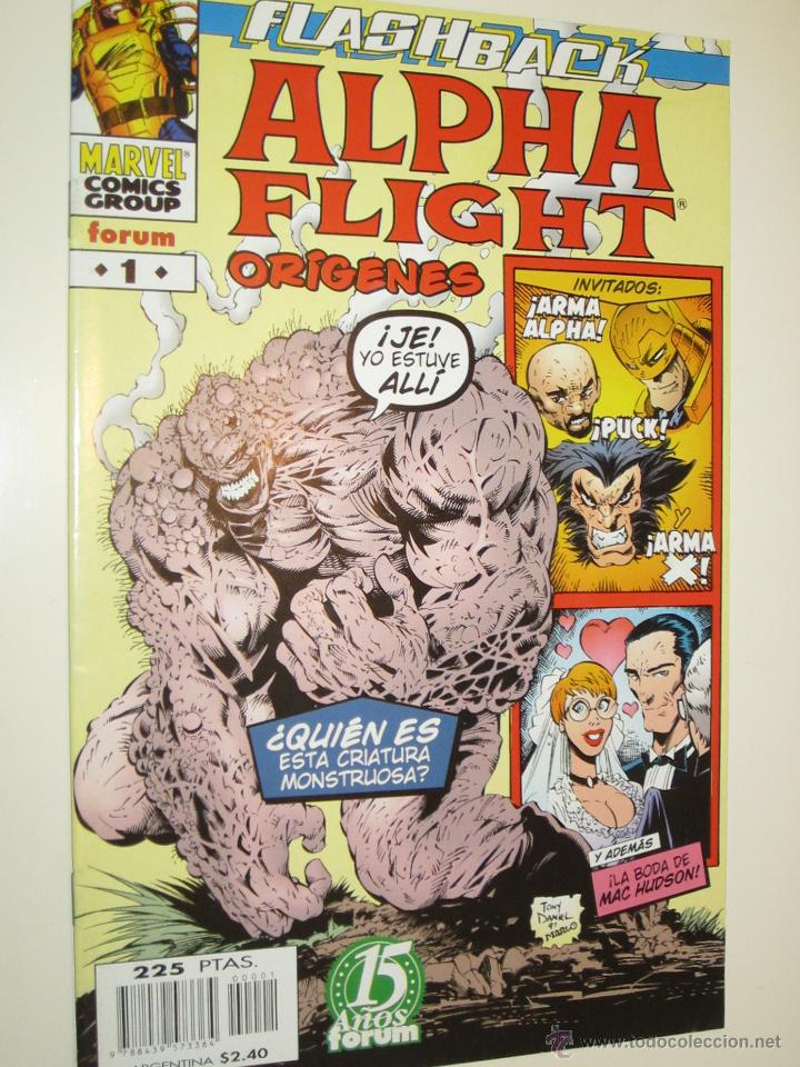 C&oacute;mics: ALPHA FLIGHT ORIGENES 1 - Foto 1