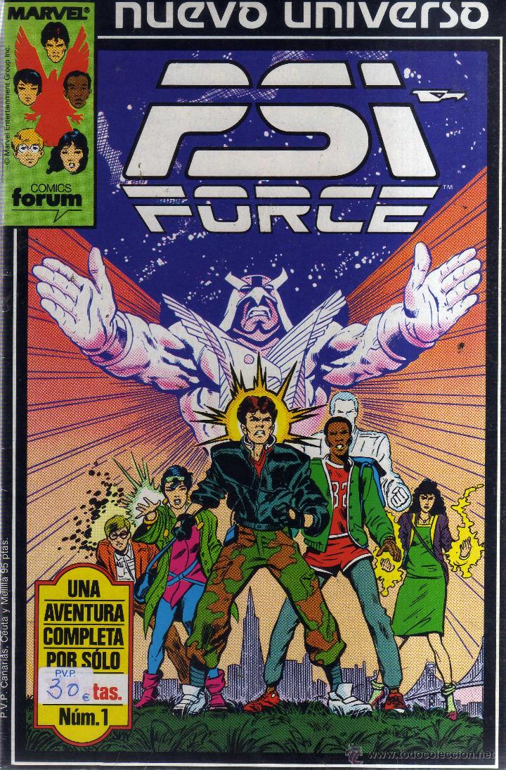 C&oacute;mics: PSI FORCE COMPLETA 12 N&Uacute;MEROS - CJ87 - Foto 1