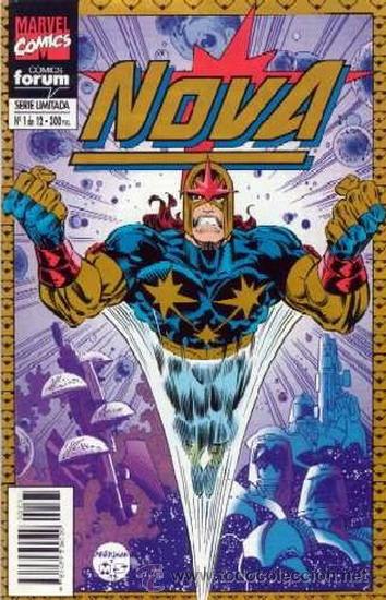 C&oacute;mics: Nova El Cohete Humano Lote 2 n&uacute;meros 1y 3 - Foto 1