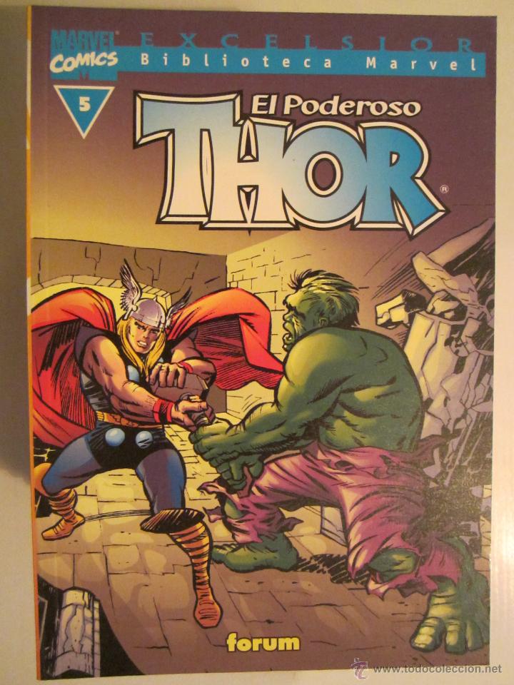 C&oacute;mics: BIBLIOTECA MARVEL THOR N&ordm; 5 - Foto 1