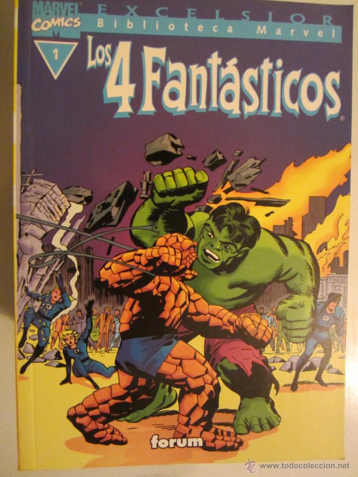 C&oacute;mics: BIBLIOTECA MARVEL LOS 4 FANTASTICOS N&ordm; 1 - Foto 1