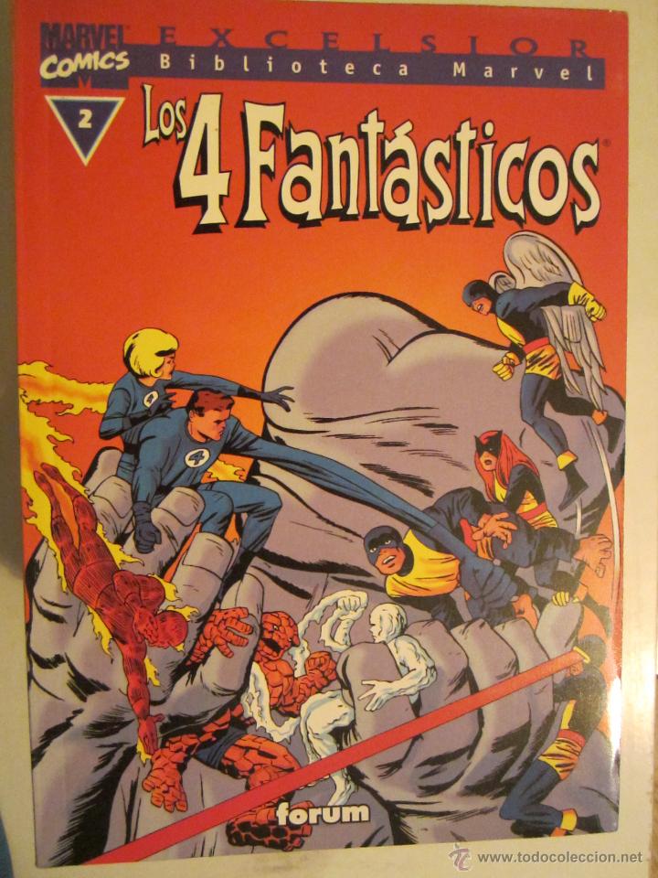 C&oacute;mics: BIBLIOTECA MARVEL LOS 4 FANTASTICOS N&ordm; 2 - Foto 1