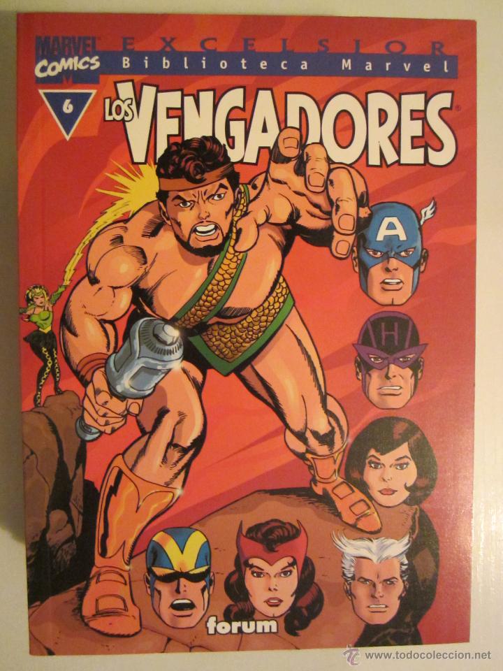 C&oacute;mics: BIBLIOTECA MARVEL LOS VENGADORES N&ordm; 6 - Foto 1